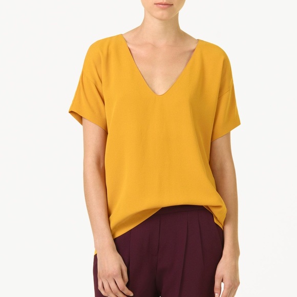 Aritzia Tops - Talula Babaton Aritzia Silk Blouse Size XXS/XS/S